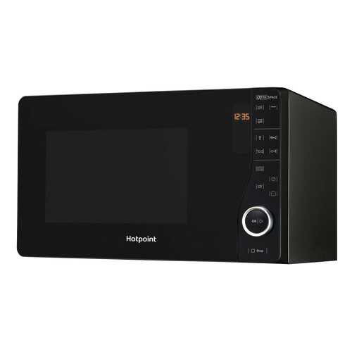 Микроволновая печь с грилем Hotpoint-Ariston MWHA 2622 MB black в ТехноПорт