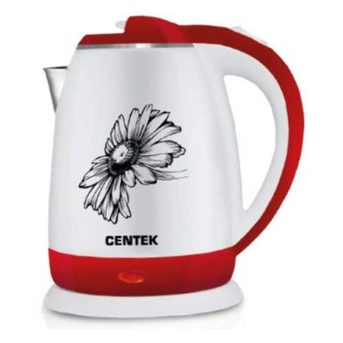 Чайник электрический Centek CT-1026 Flower Red в ТехноПорт