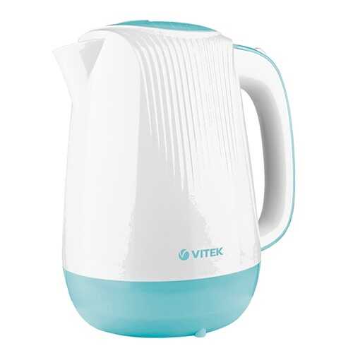 Чайник электрический Vitek VT-7059 White/Blue в ТехноПорт