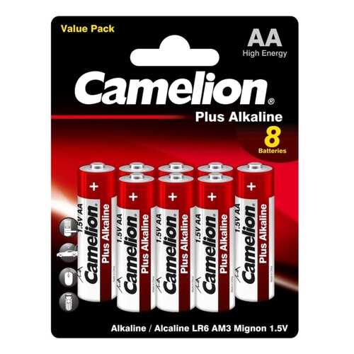 Батарейка Camelion LR6 Plus Alkaline BL-8 8 шт в ТехноПорт