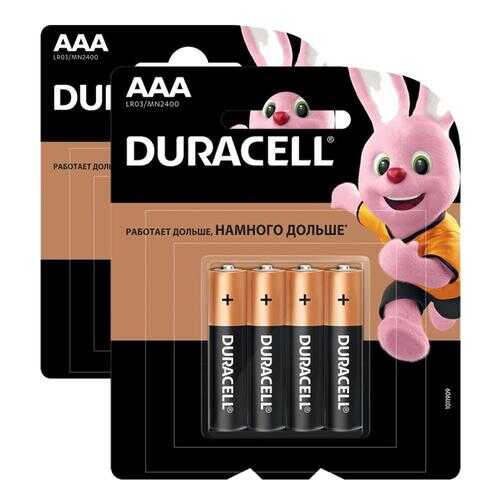 Батарейка Duracell Basic AAA LR03 4шт в ТехноПорт