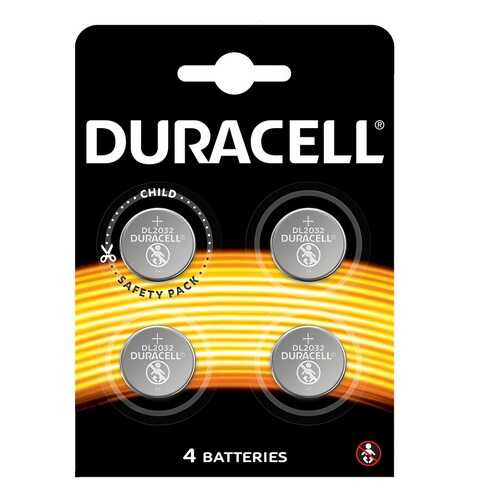 Батарейка Duracell CR2032 4шт. в ТехноПорт