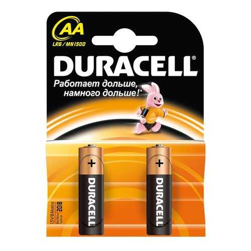 Батарейка Duracell LR6-2BL 2 шт в ТехноПорт