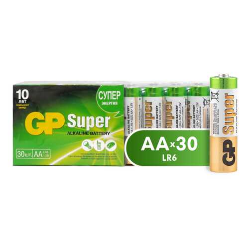 Батарейка GP Super Alkaline АА (15A-2CRVS30) 30 шт в ТехноПорт