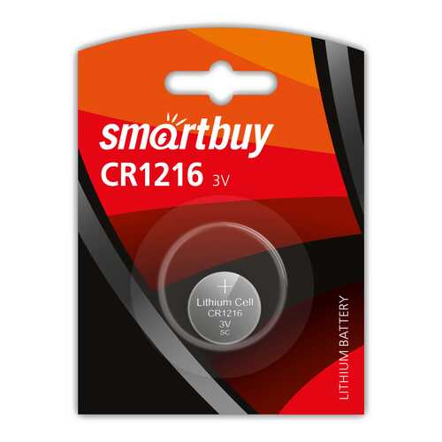 Батарейка SmartBuy CR1216 BL1 1 шт в ТехноПорт