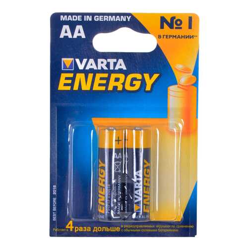 Батарейка VARTA ENERGY 4106213412 2 шт в ТехноПорт