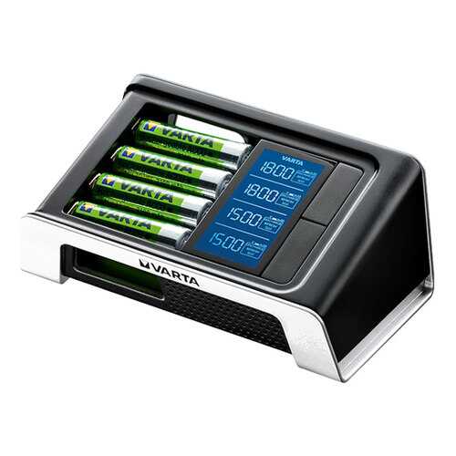 Зарядное устройство + аккумуляторы Varta LCD Fast Charger AA 4 шт. 2400 mAh в ТехноПорт