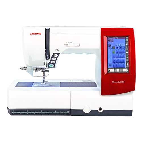 Швейная машина Janome Memory Craft 9900 в ТехноПорт