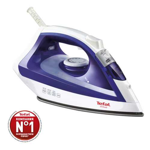 Утюг Tefal FV1711 E0 Blue/White в ТехноПорт