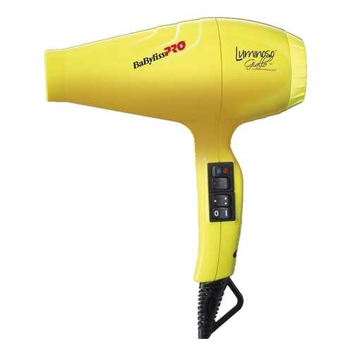 Фен BaByliss Pro Luminoso Giallo BAB6350IYE Yellow в ТехноПорт