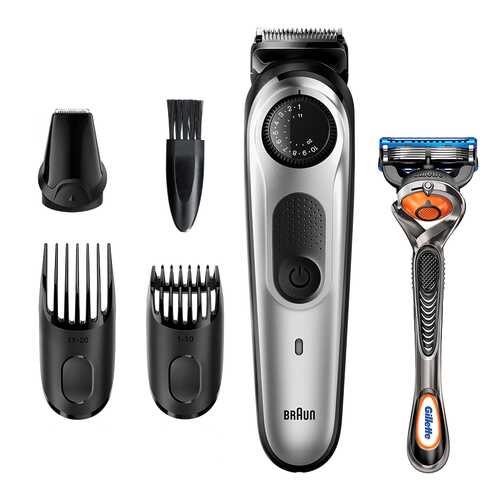 Триммер для бороды Braun BT5260 + Бритва Gillette в ТехноПорт