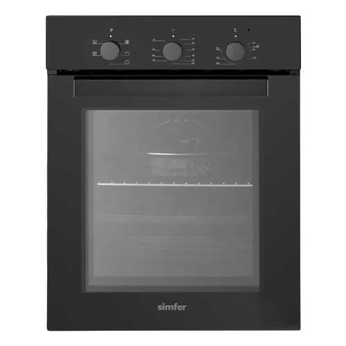 Встраиваемый электрический духовой шкаф Simfer B4EB16011 Black в ТехноПорт