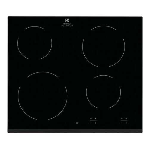 Встраиваемая варочная панель электрическая Electrolux EHF96240FK Black в ТехноПорт