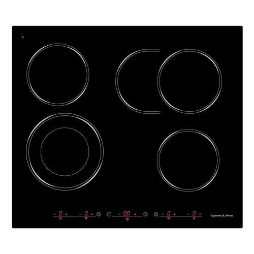 Встраиваемая варочная панель электрическая Zigmund & Shtain CNS 259.60 BX Black в ТехноПорт