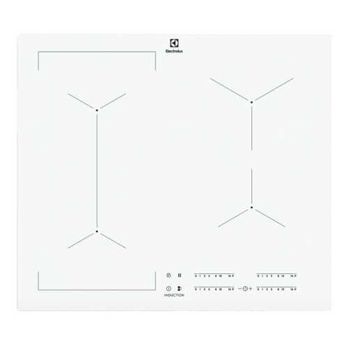 Встраиваемая варочная панель индукционная Electrolux IPE6453WF White в ТехноПорт